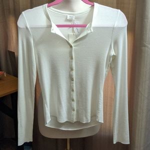 NWT ARITZIA WILFRED Oceane long sleeve top
